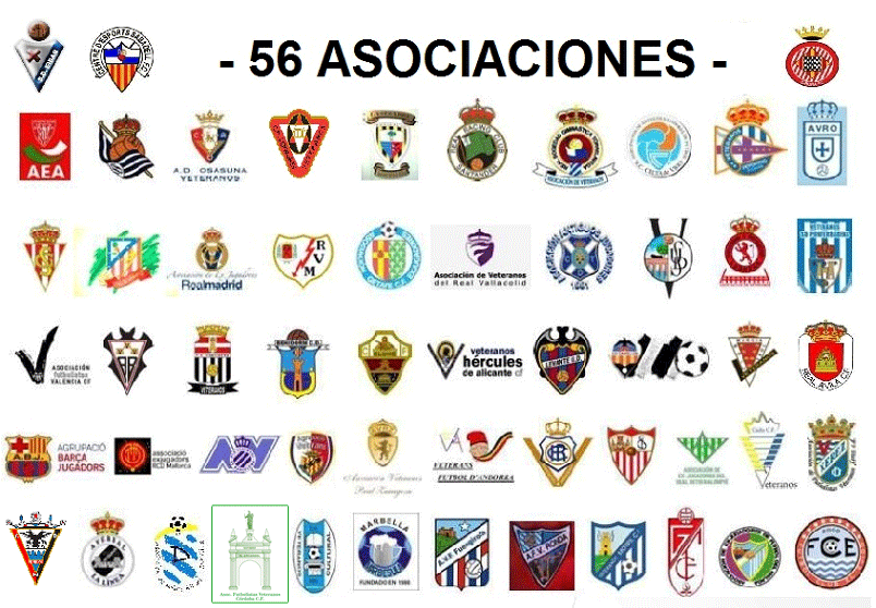 Logos Asociaciones Veteranos Futbolistas